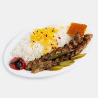 چلو کباب کوبیده مخصوص
