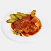 خوراک مرغ سس پز