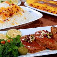 چلو رولت گوشت