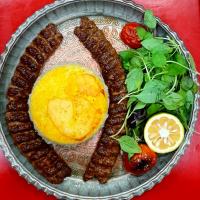 کته کباب لقمه دو سیخ