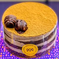 کیک شکلاتی متوسط