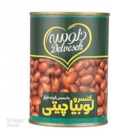 کنسرو لوبیا چیتی دلوسه