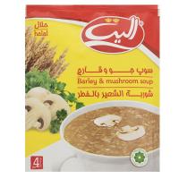 سوپ جو و قارچ نیمه آماده الیت