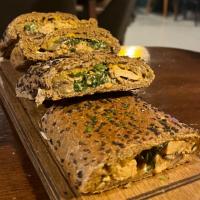 پنینی مرغ و اسفناج