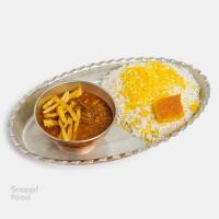 چلو خورشت قیمه اقتصادی