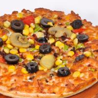پیتزا سبزیجات کلاسیک (آمریکایی) خانواده