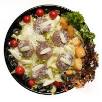 سالاد استیک گوشت
