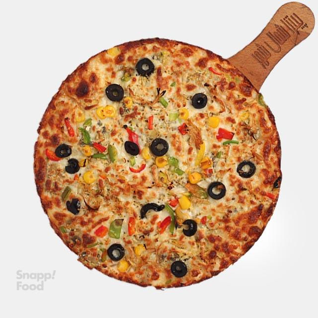 پیتزا مرغ ایتالیایی (یک نفره)