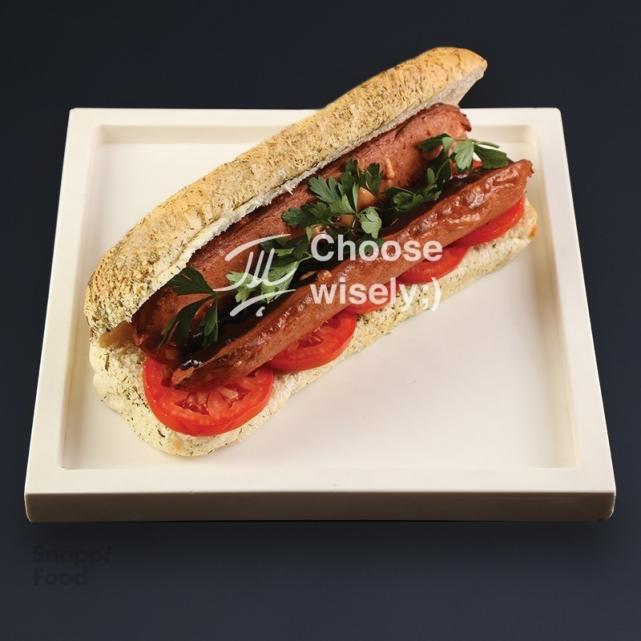 ساندویچ ژرمن کراکف (نان سبزیجات)