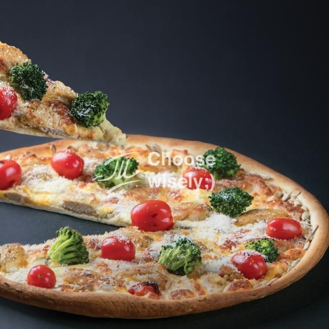 پیتزا چیکن آلفردو