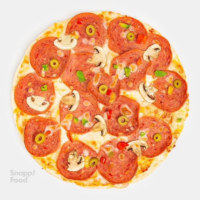 پیتزا پپرونی (ایتالیایی) (متوسط)