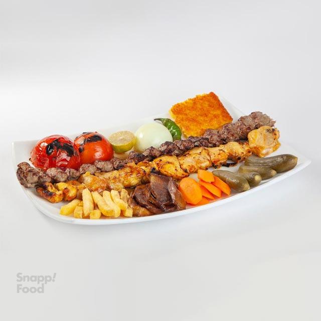 خوراک کباب وزیری (ران)