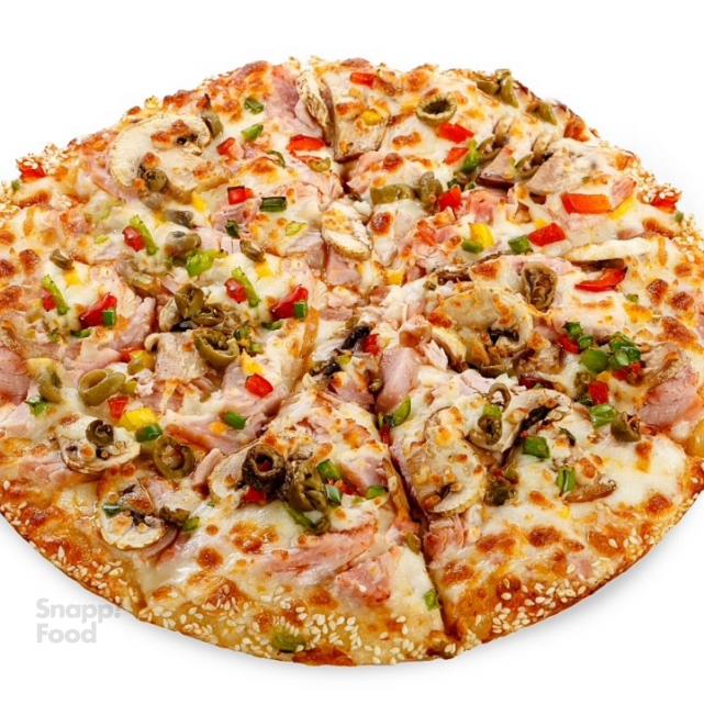 پیتزا بوقلمون آمریکایی