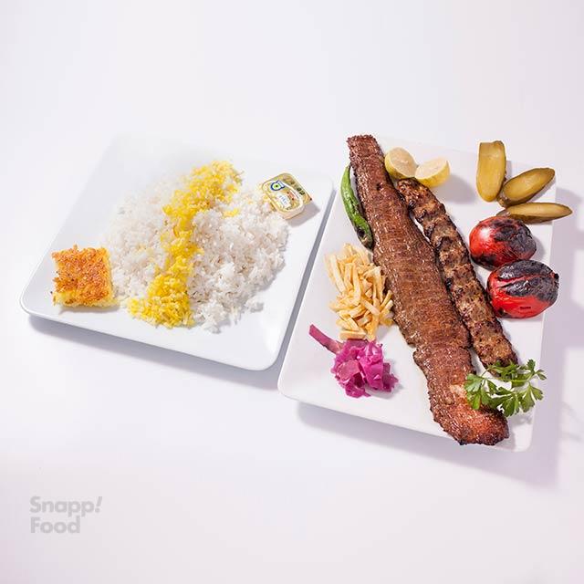 چلو کباب سلطانی مخصوص