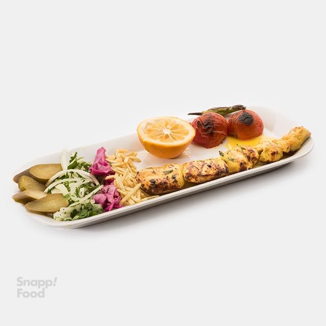خوراک جوجه زعفرانی