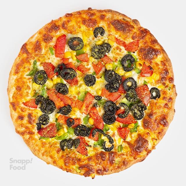 پیتزا سبزیجات یک نفره