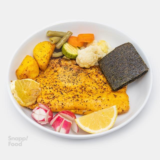 خوراک ماهی قزل آلا سالمونی گریل