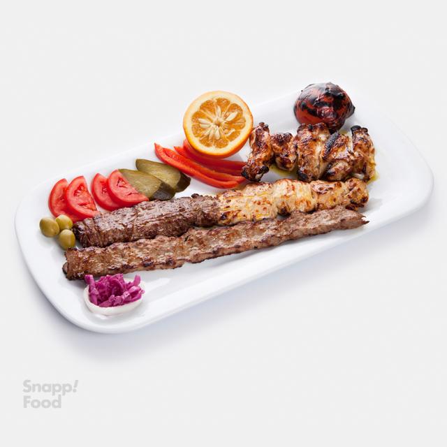 خوراک کباب مخصوص امیرکبیر