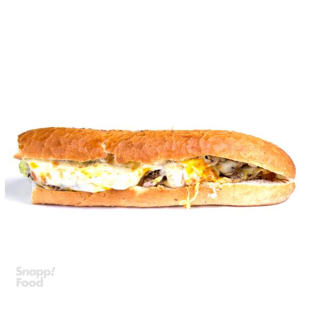ساندویچ رست بیف (نان باگت)