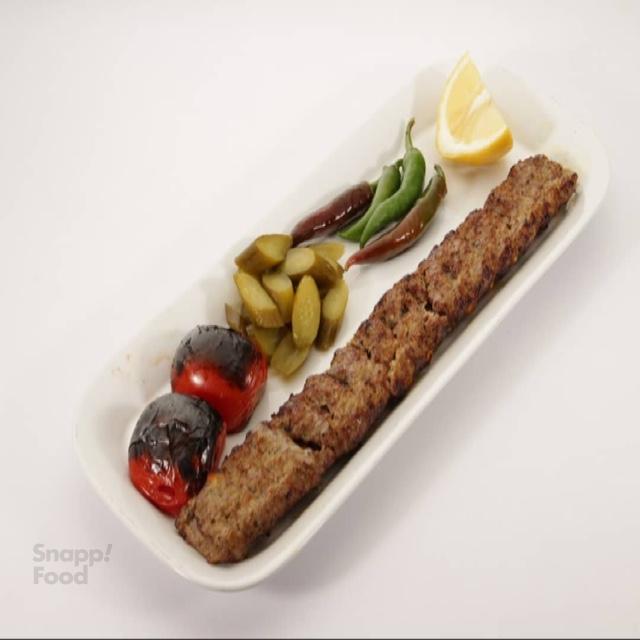 خوراک کباب لقمه