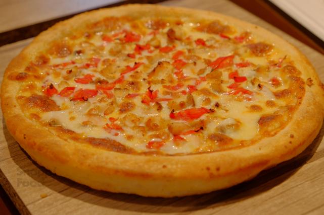پیتزا قارچ و مرغ (یک نفره)