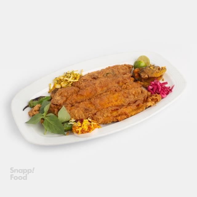خوراک ماهی قزل آلا سرخ شده