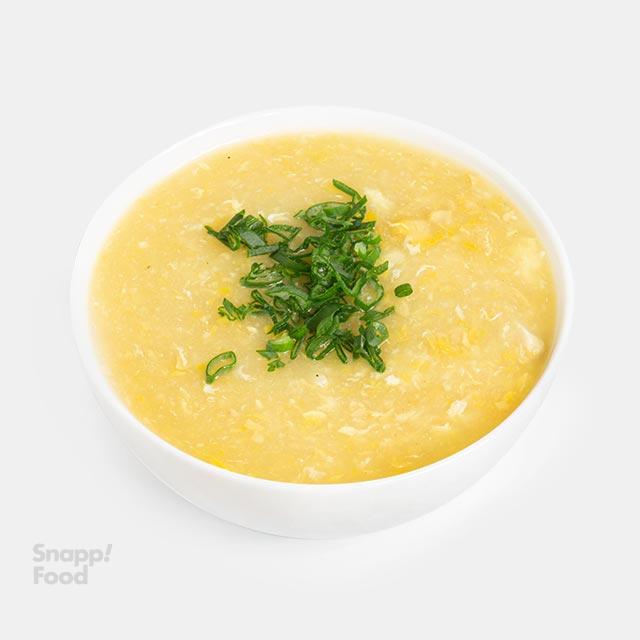 سوپ مرغ و ذرت