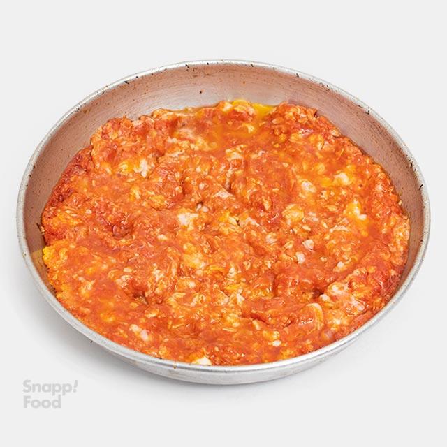 یک نفره (دو عدد تخم مرغ)