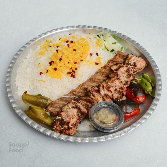 با برنج مخلوط ایرانی و خارجی