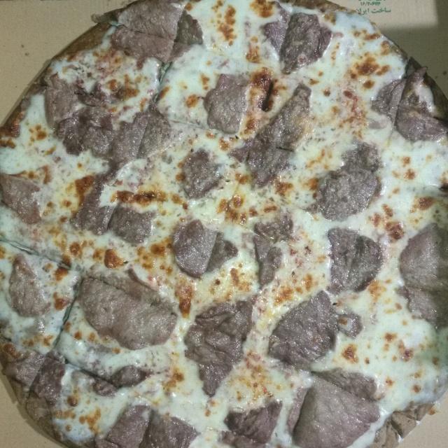 پیتزا سیر استیک خانواده (42 سانتیمتری)