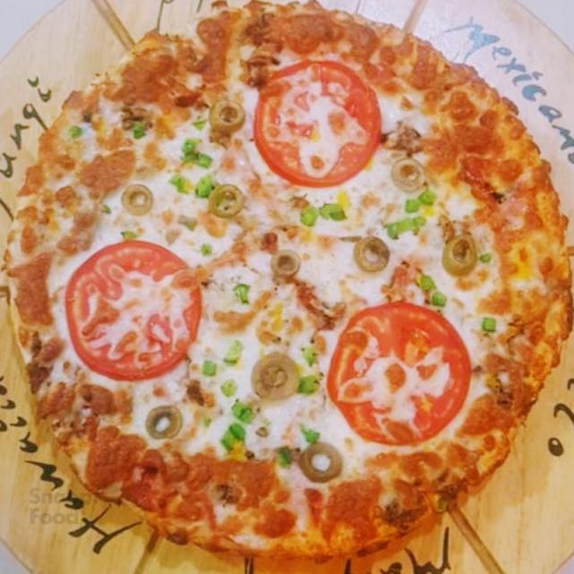 پیتزا اسپشیال آمریکایی (یک نفره)