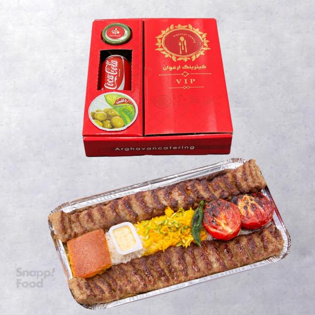 چلو کباب کوبیده دوسیخ ویژه