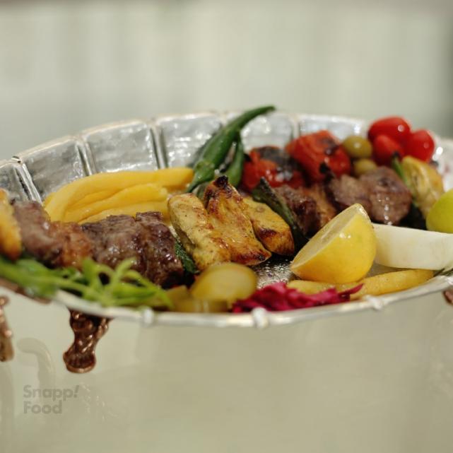 خوراک کباب قفقازی 