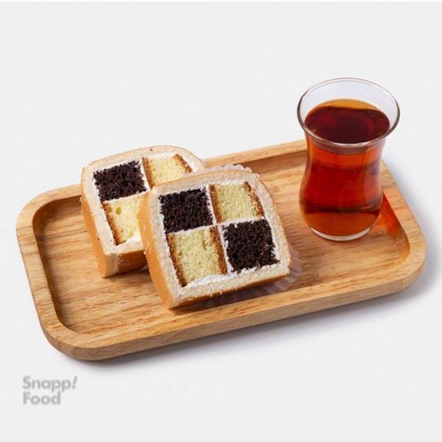 شیرینی رولت شطرنجی