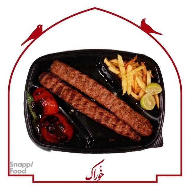 کباب کوبیده انگشتی با نون