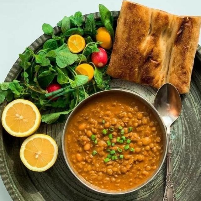 خوراک عدسی کنج