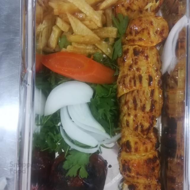 خوراک جوجه کباب کاردی