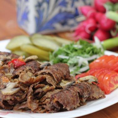 کباب ترکی گوشت (پرسی)
