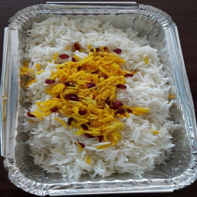 برنج سفید (یک نفره)