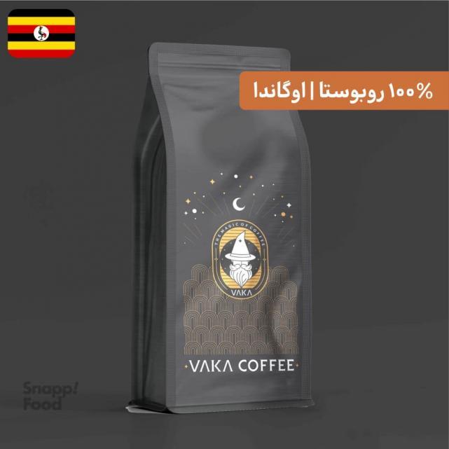 دانه قهوه 100 درصد روبوستا اوگاندا 250 گرم