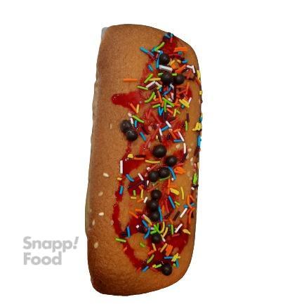 کیک روغنی با تزیین ترافل