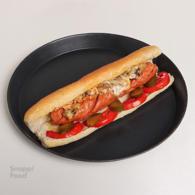 با قارچ و پنیر