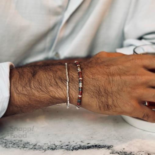 دستبند آفریقا نقره