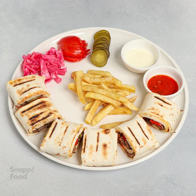 شاورما گوشت