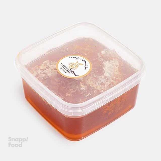 عسل گون ممتاز با موم 700 گرم