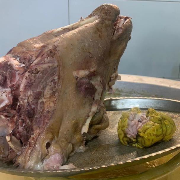 کله کامل گوسفندی