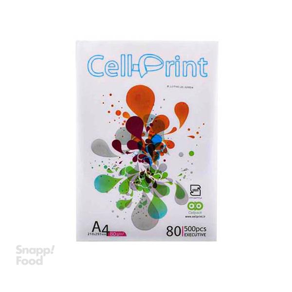 خرید و قیمت کاغذ سل پرینت Cell Print سایز A4 بسته 500 عددی ترب 1311