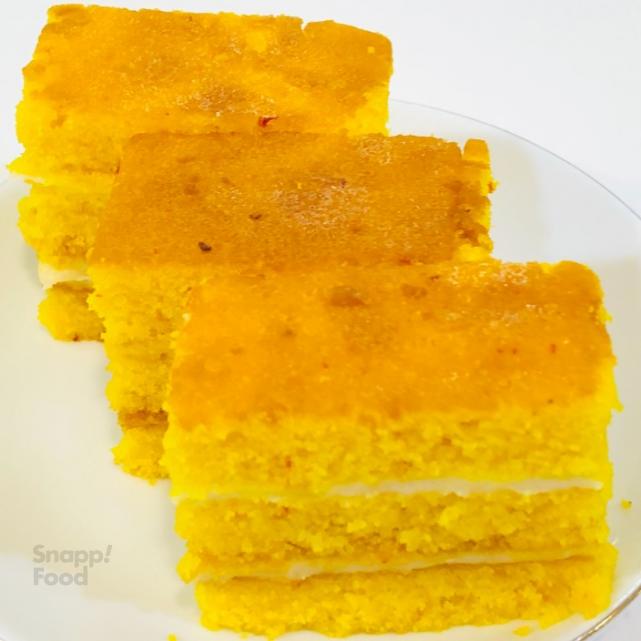 کیک زعفران نیم کیلوگرم