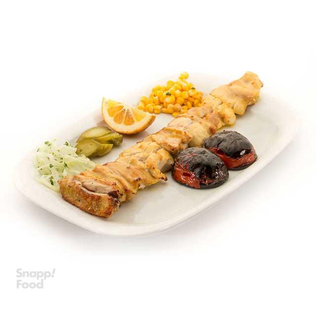 خوراک جوجه کباب (ران)