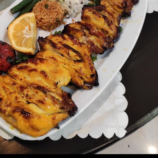 خوراک جوجه کباب با استخوان